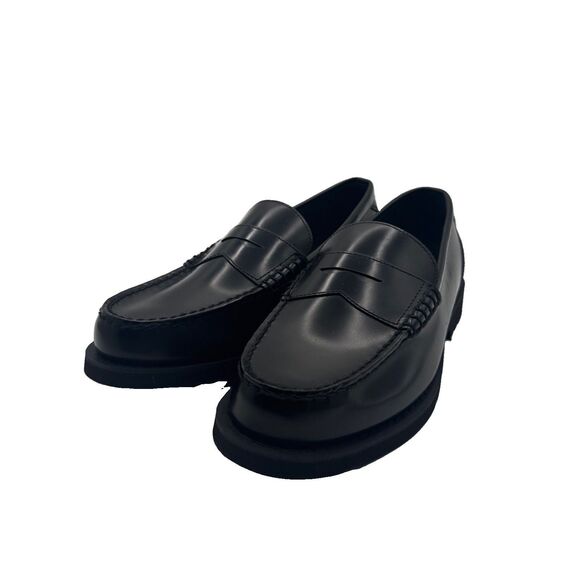 Rockport Other - Rockport Mens Black Leather Round Toe Slip-On Casual Loafer Shoes Size 12W